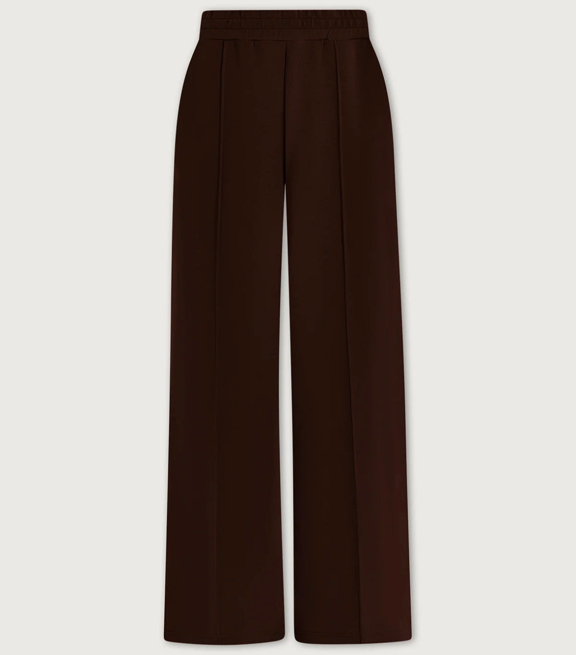 Varley The Wide Leg Pant 30 Coffee Bean Marl