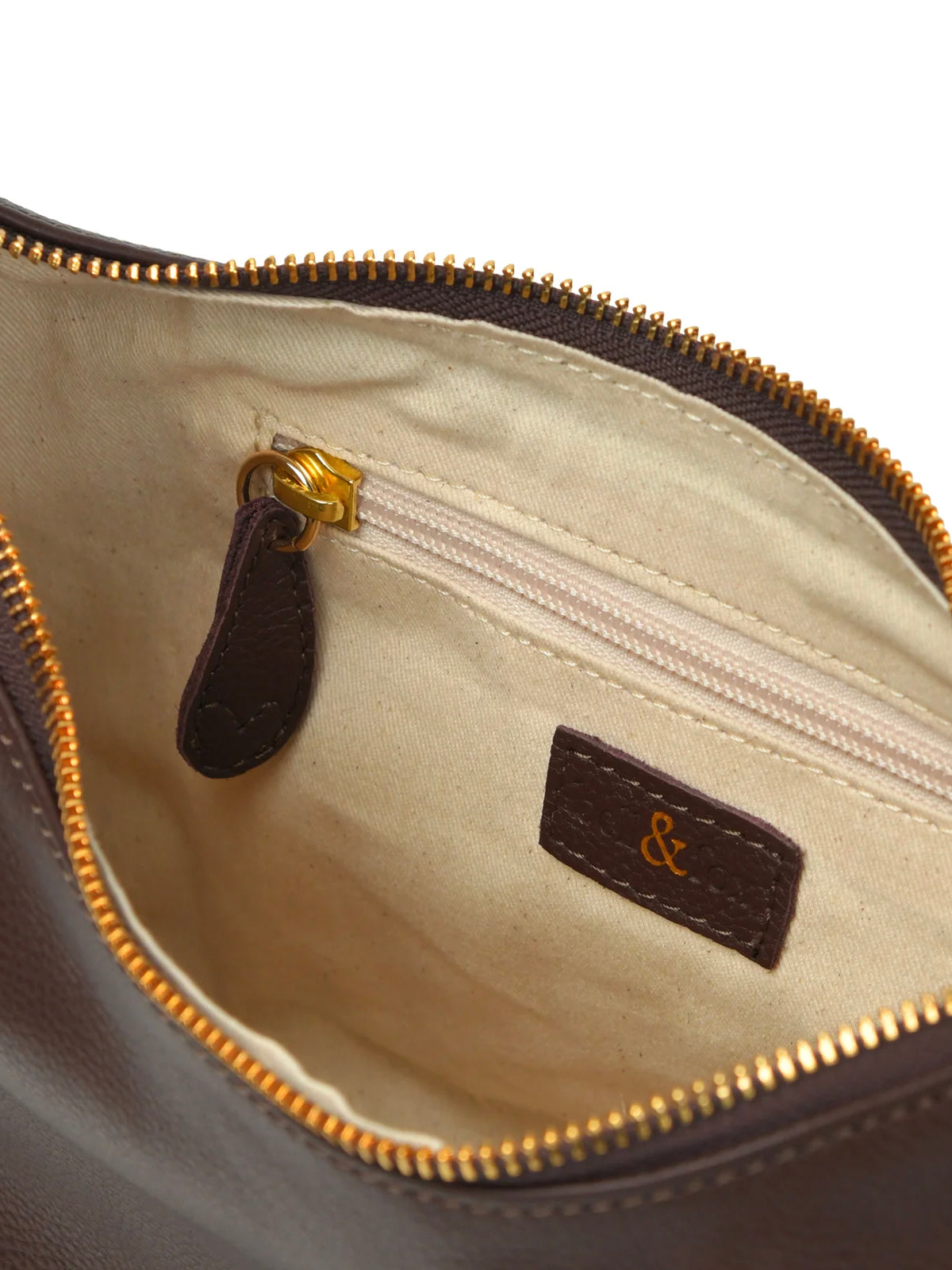 Bell & Fox Robyn Studded Crossbody Bag Chocolate Brown