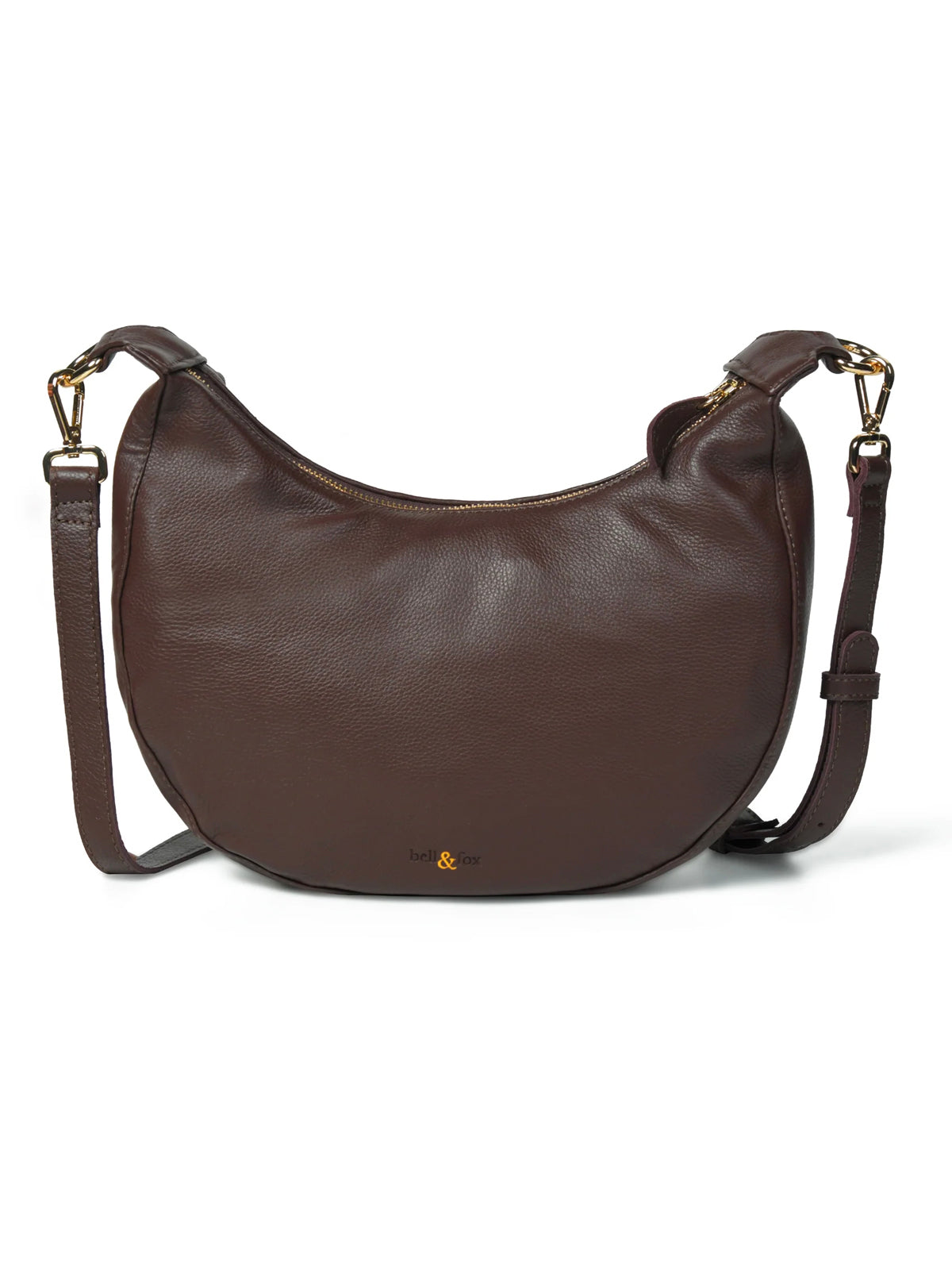 Bell & Fox Robyn Hand Woven Cross Body Bag Chocolate