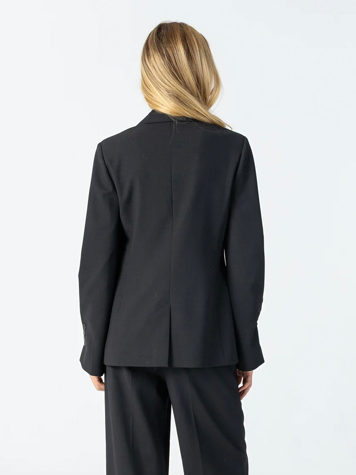 Coster Copenhagen Blazer With Sleeve Detail Black
