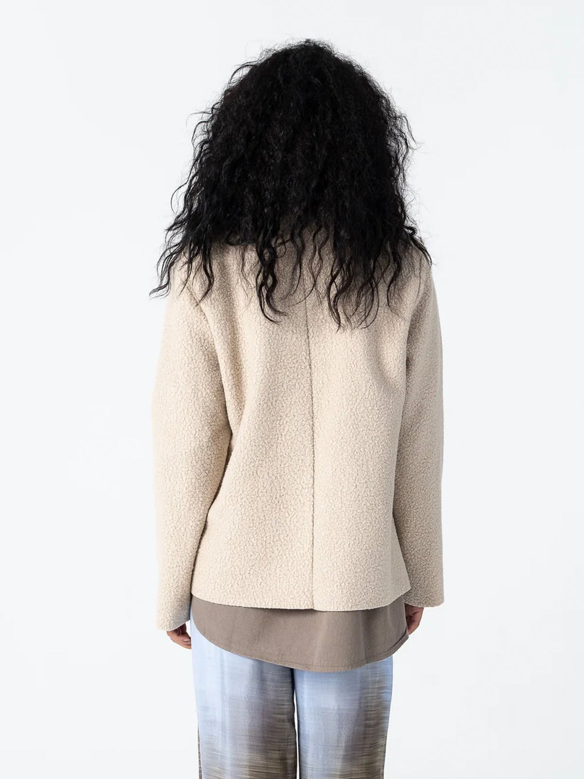 Coster Copenhagen Sienna Boucle Jacket Creme