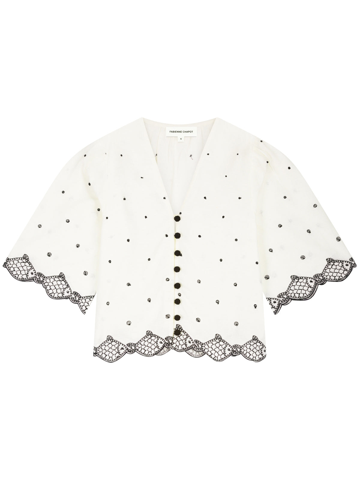 Fabienne Chapot Tylera Blouse Cosy White