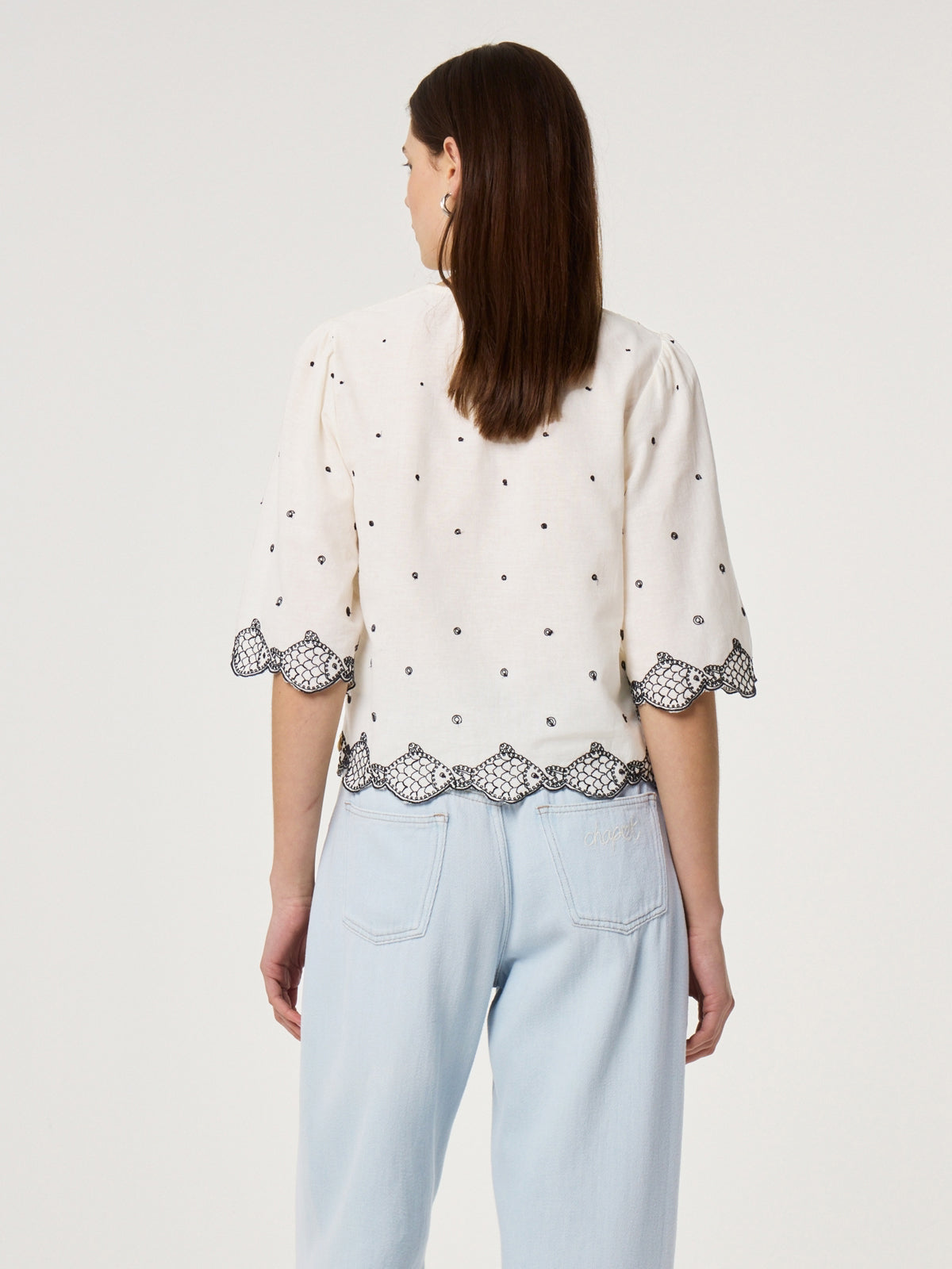 Fabienne Chapot Tylera Blouse Cosy White