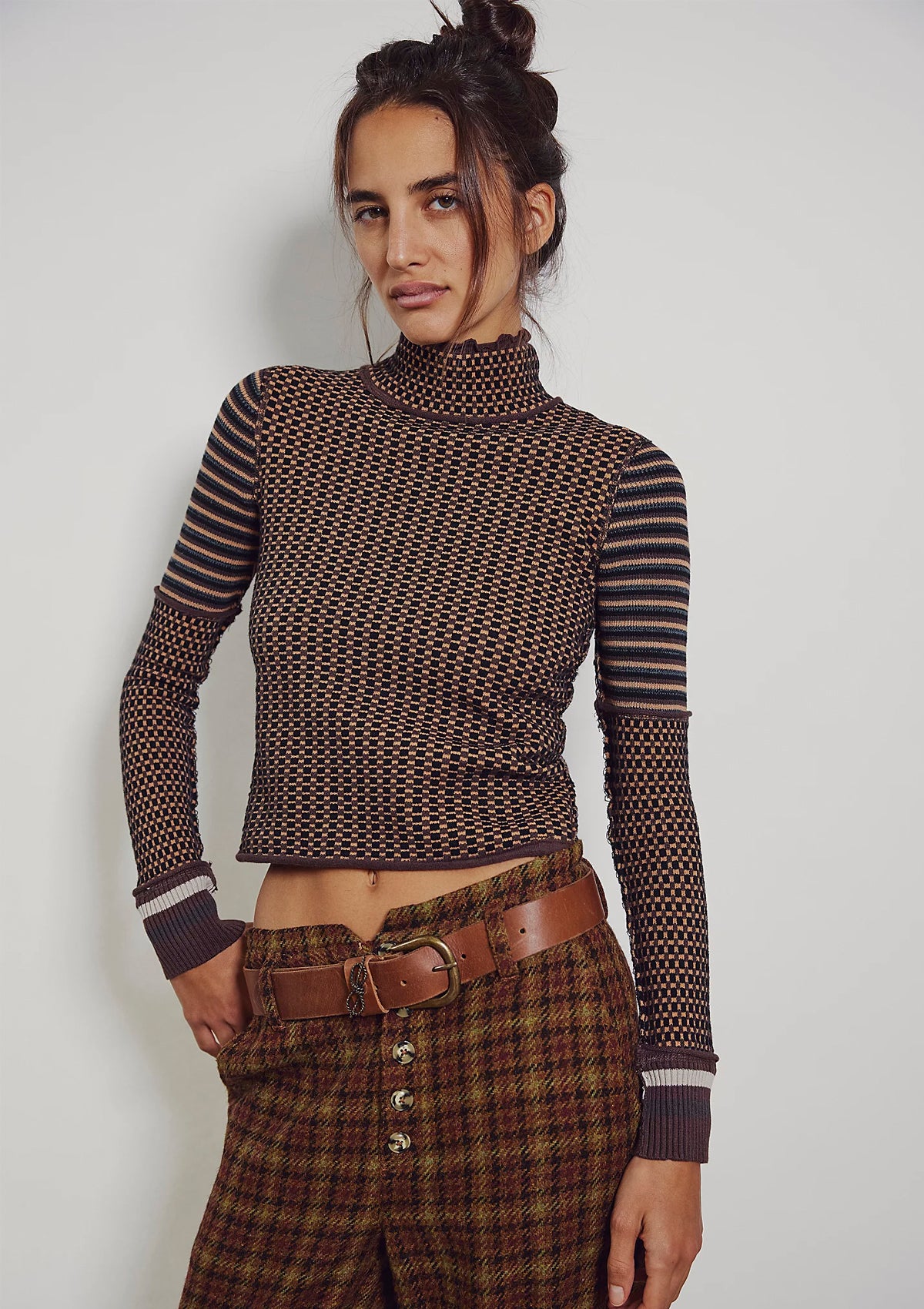 Free People Gamer Cuff Black Combo