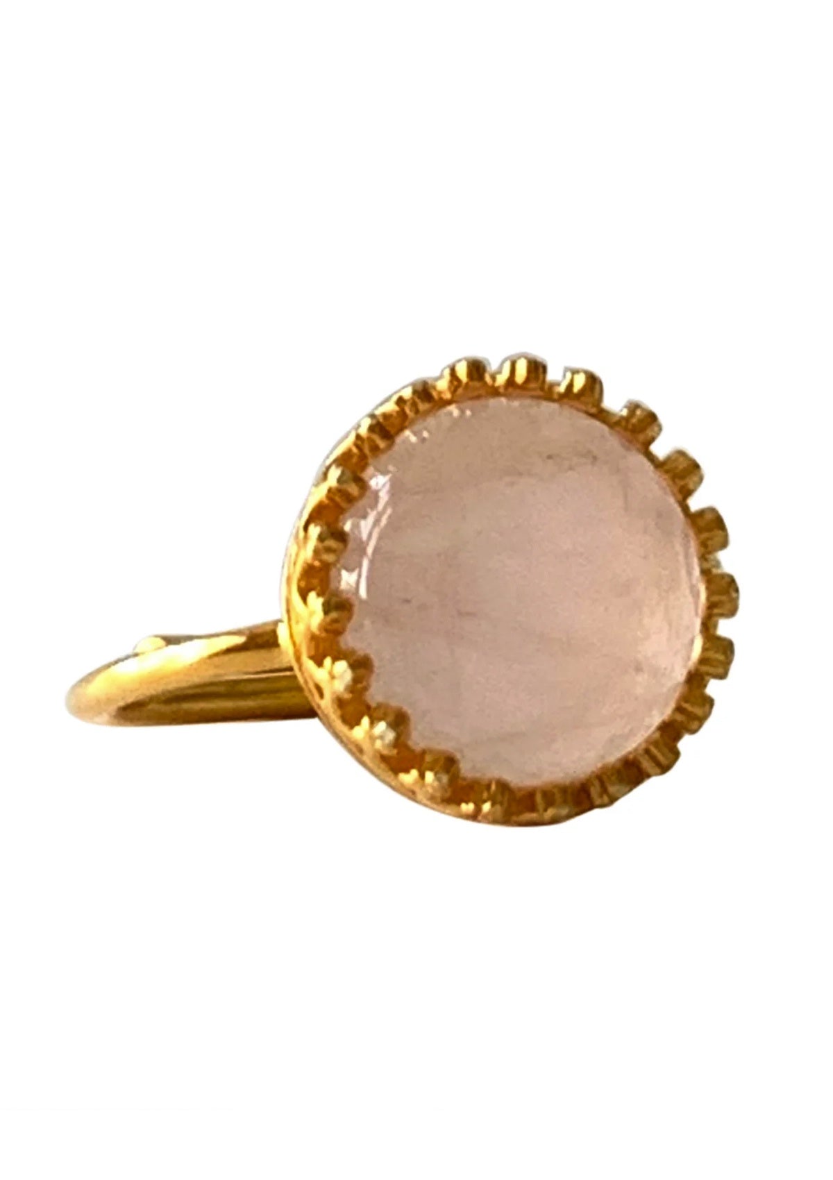 IBU Jewels Rose Quartz Ring