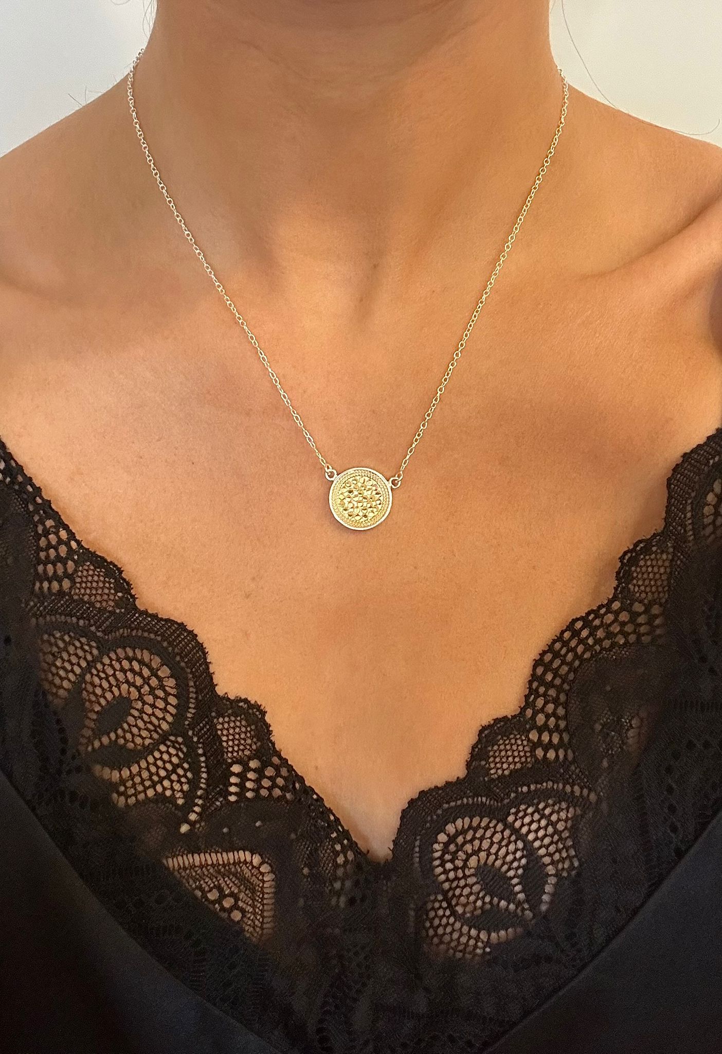 Anna Beck Classic Disc Necklace