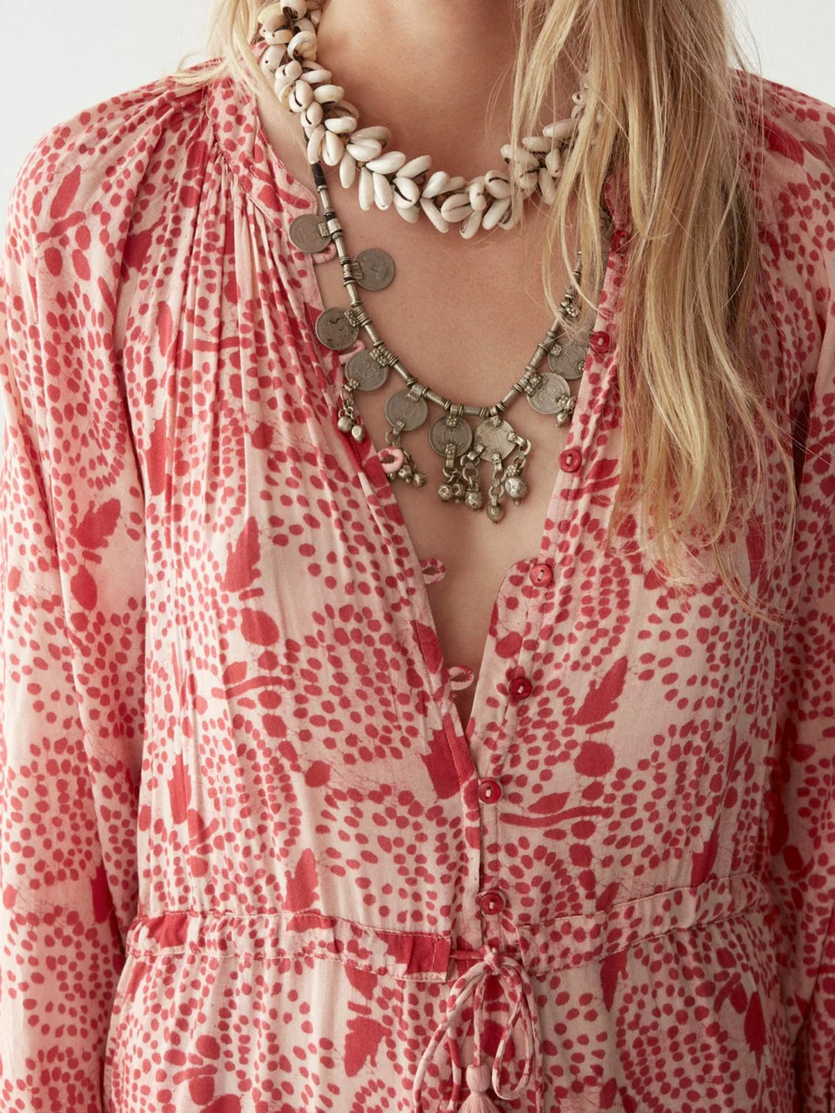 Maison Hotel Irene Dress Pink Martini