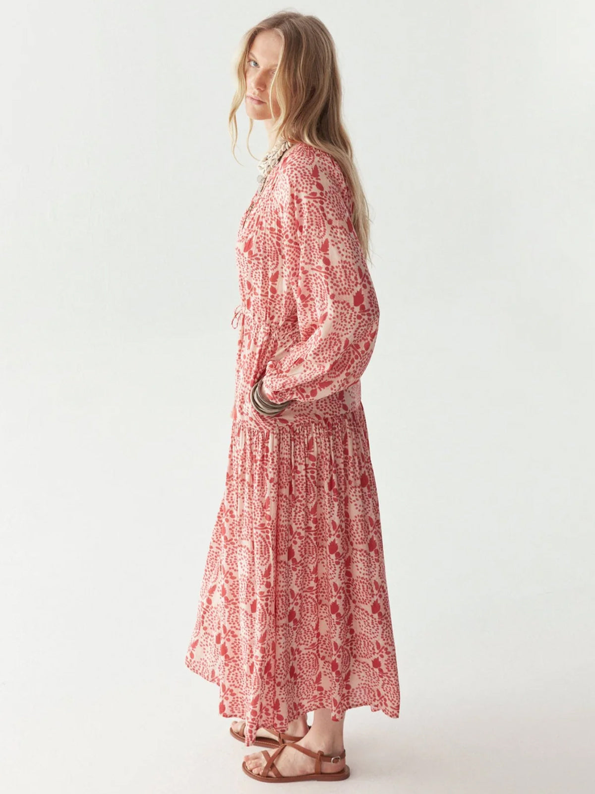 Maison Hotel Irene Dress Pink Martini