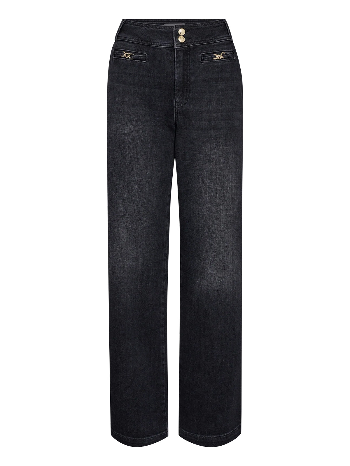 Mos Mosh Candia Peach Jeans Black