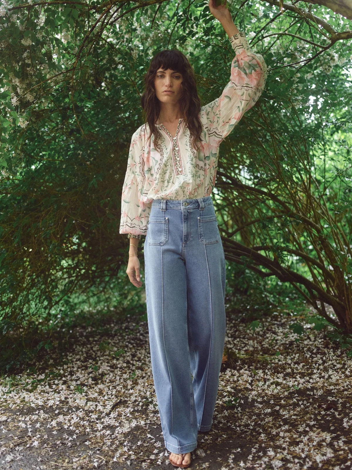 Mos Mosh MMColette Lyon Jeans Light Blue