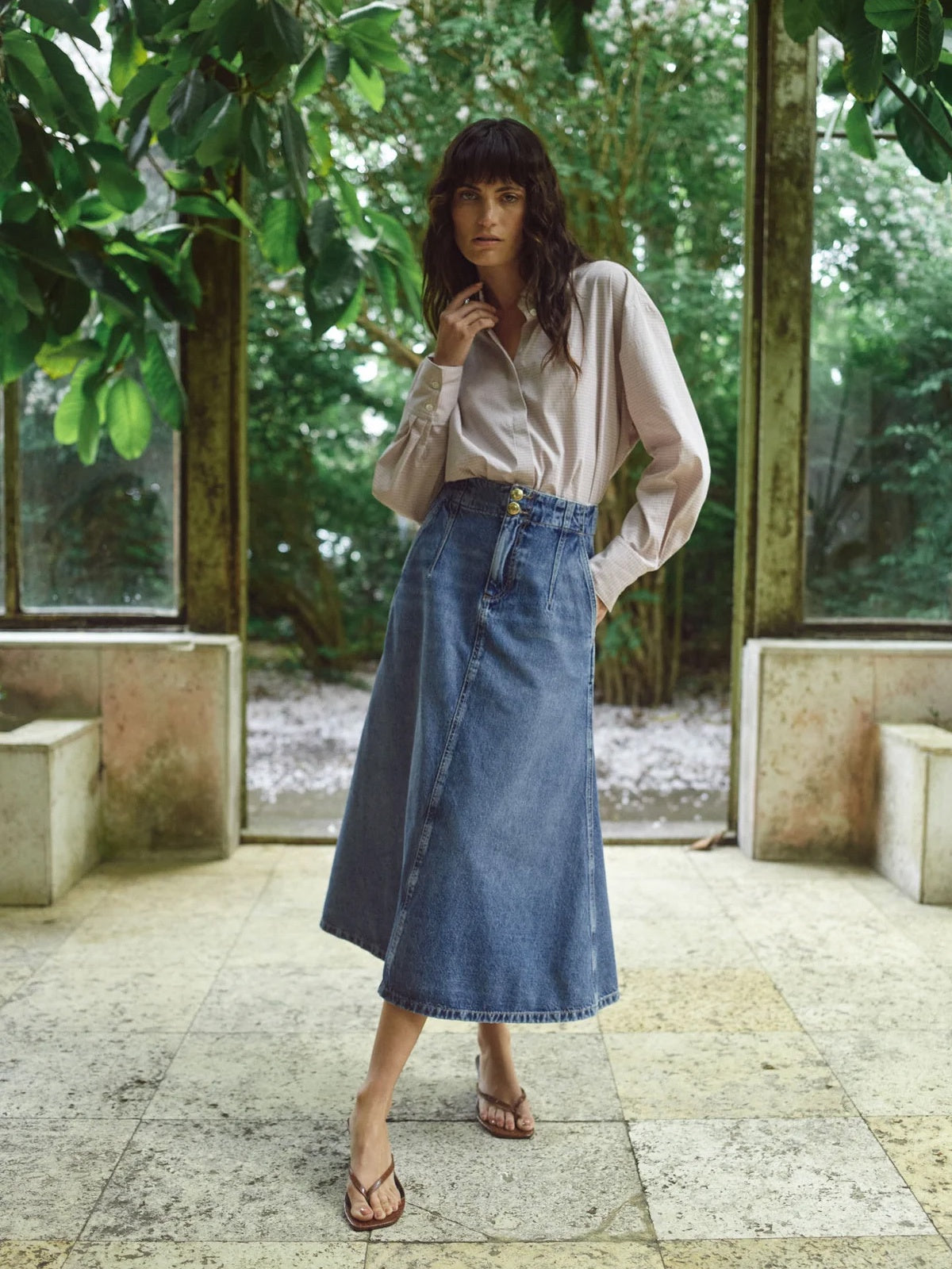 Mos Mosh MMLeala Denim Skirt