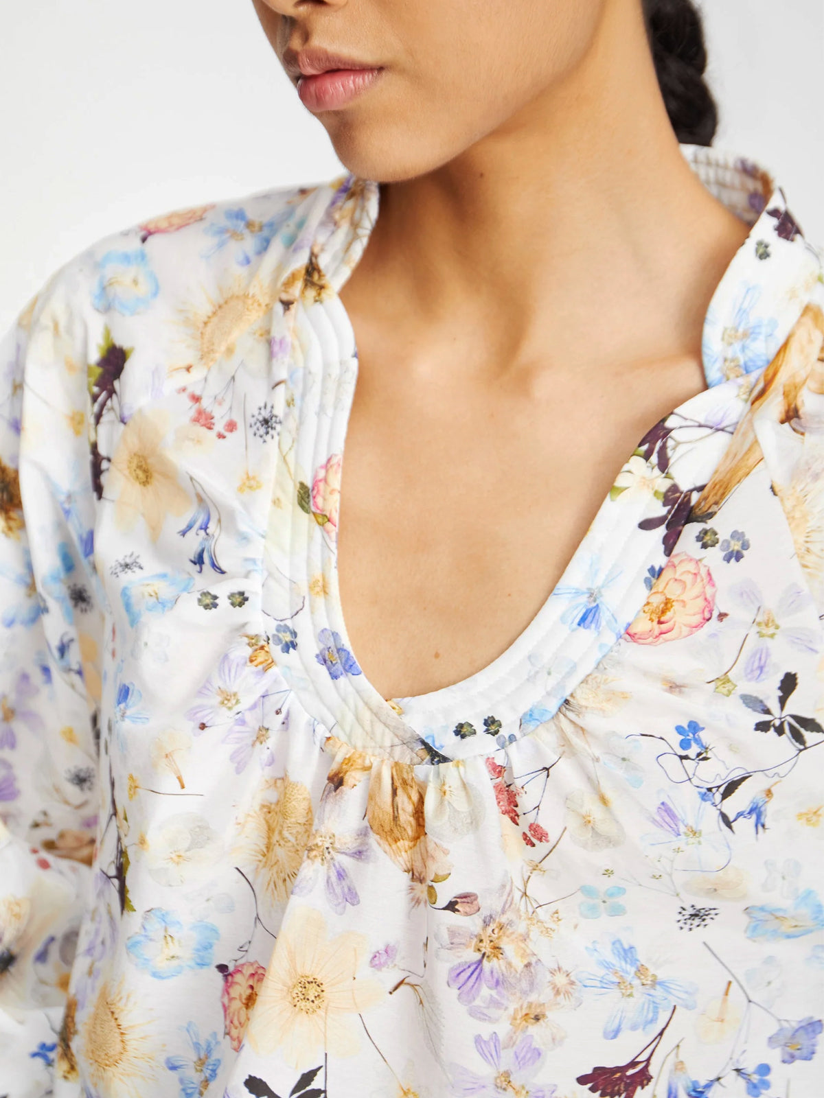 Munthe Ferne Silk Blouse Cream
