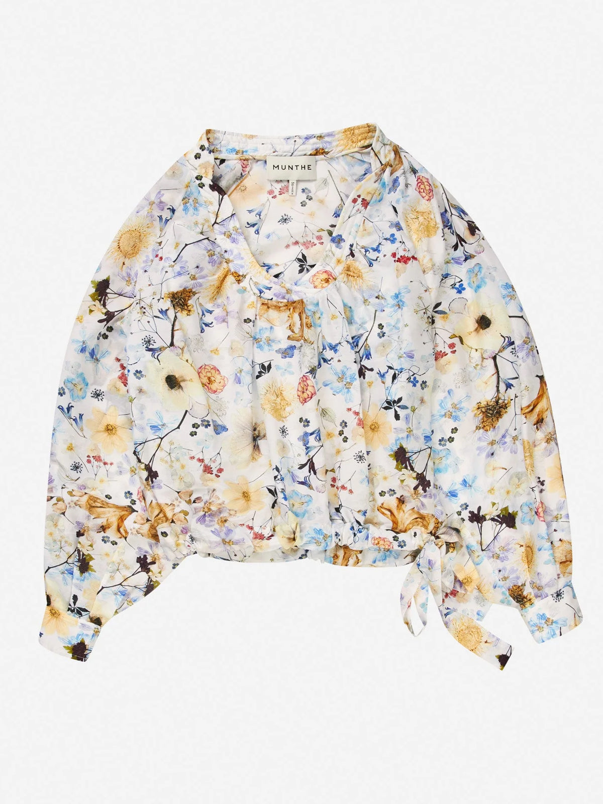 Munthe Ferne Silk Blouse Cream