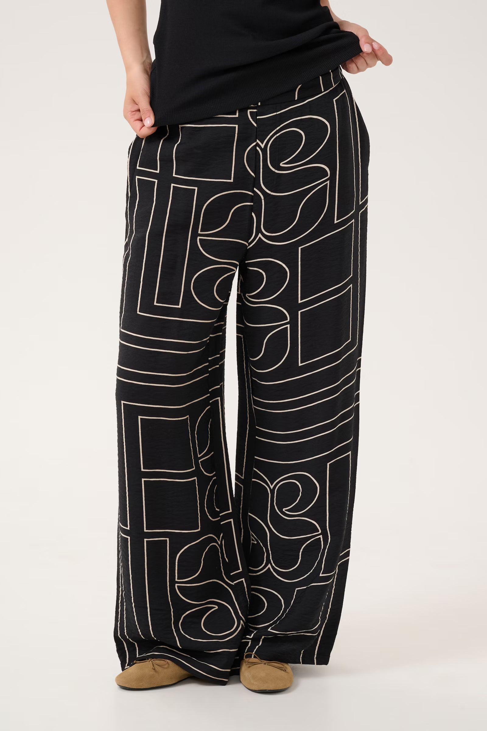 My Essential Wardrobe KellyMW Pant Black