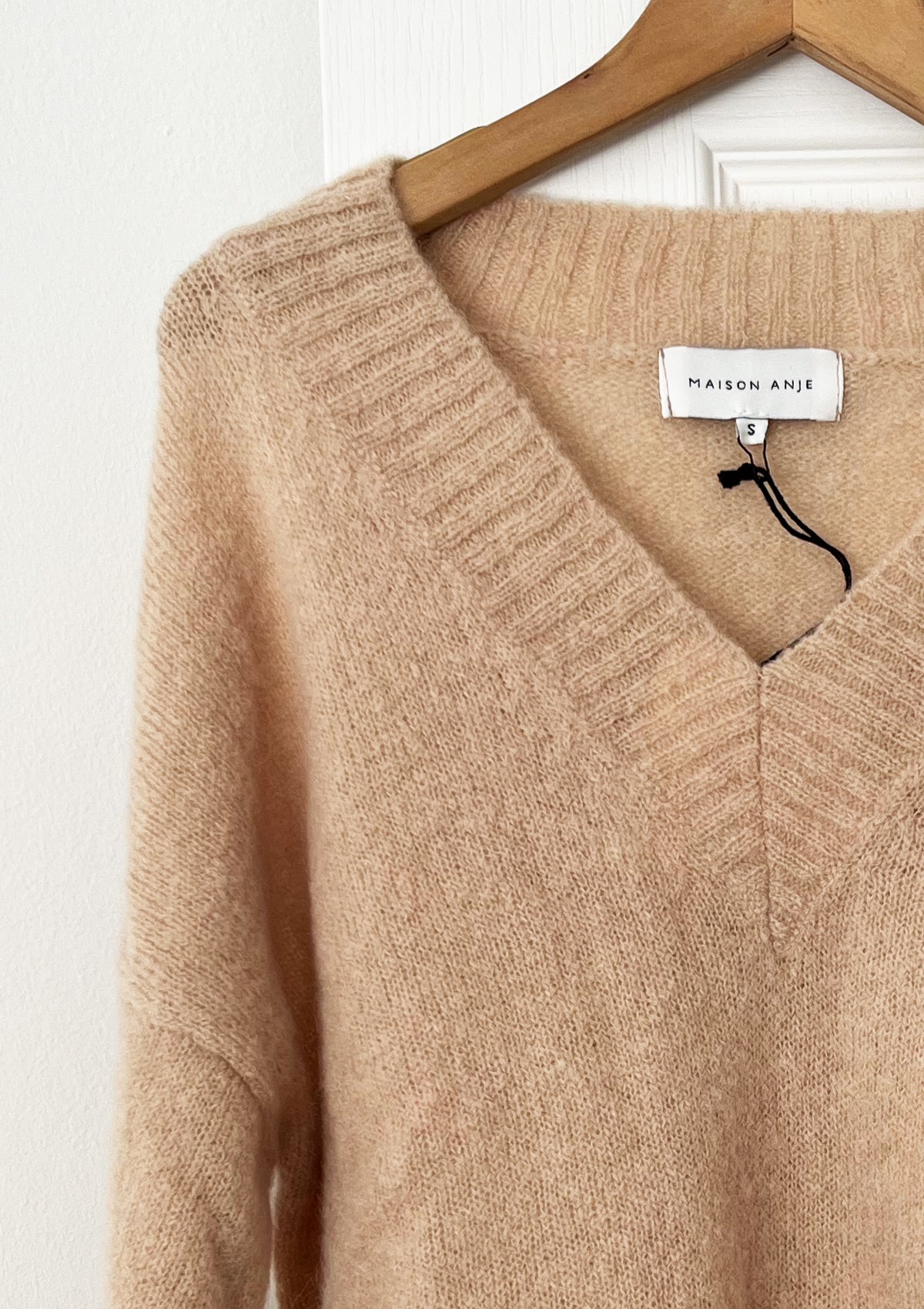 Maison Anje Bonus Knit Pullover Latte