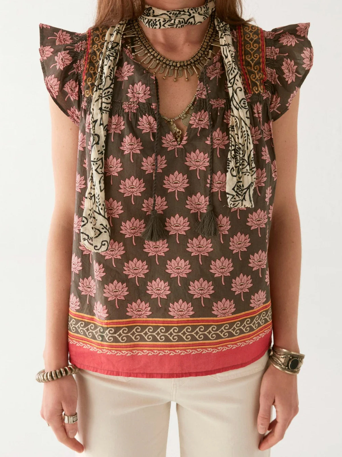 Maison Hotel Charlize Blouse Lotus Mondrian