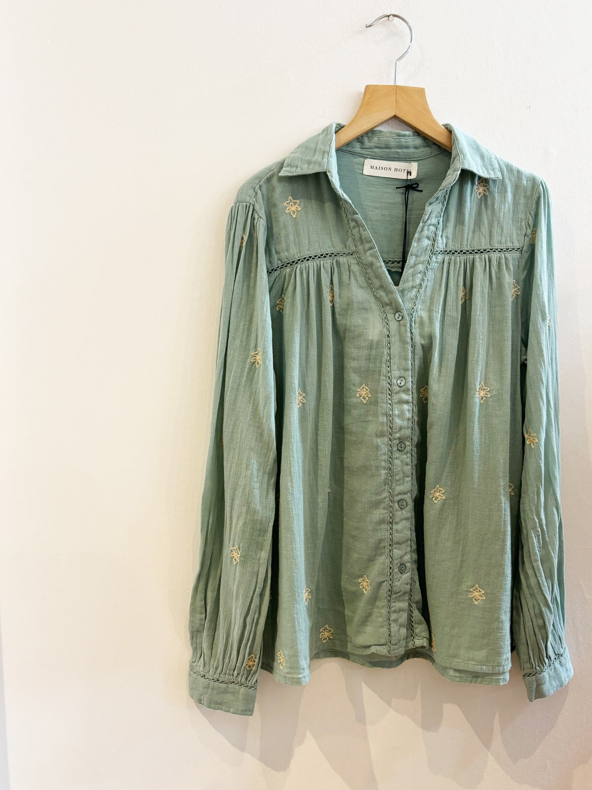 Maison Hotel Rani Shirt Mint