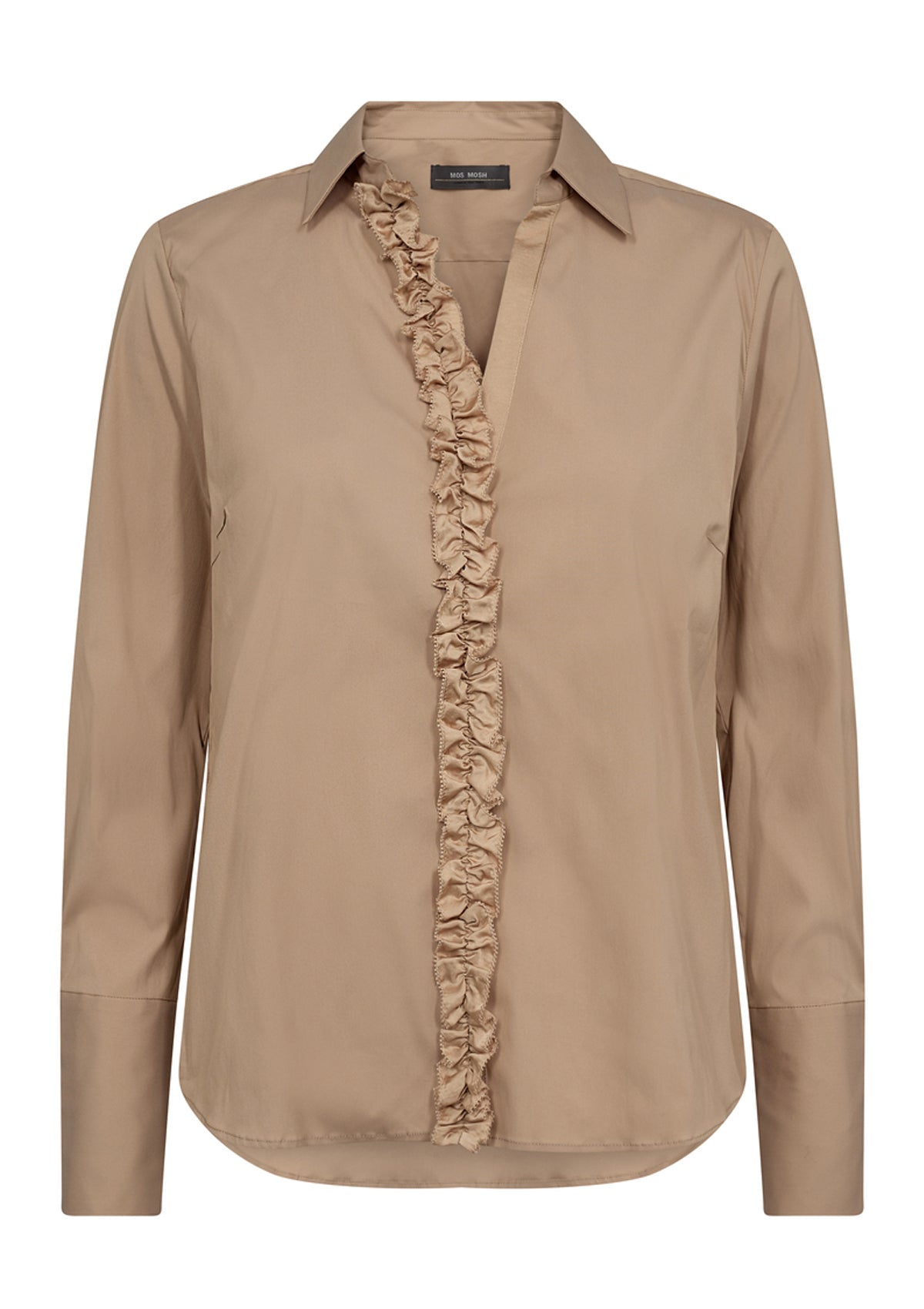 Mos Mosh MMSybel Satin Shirt Sesame