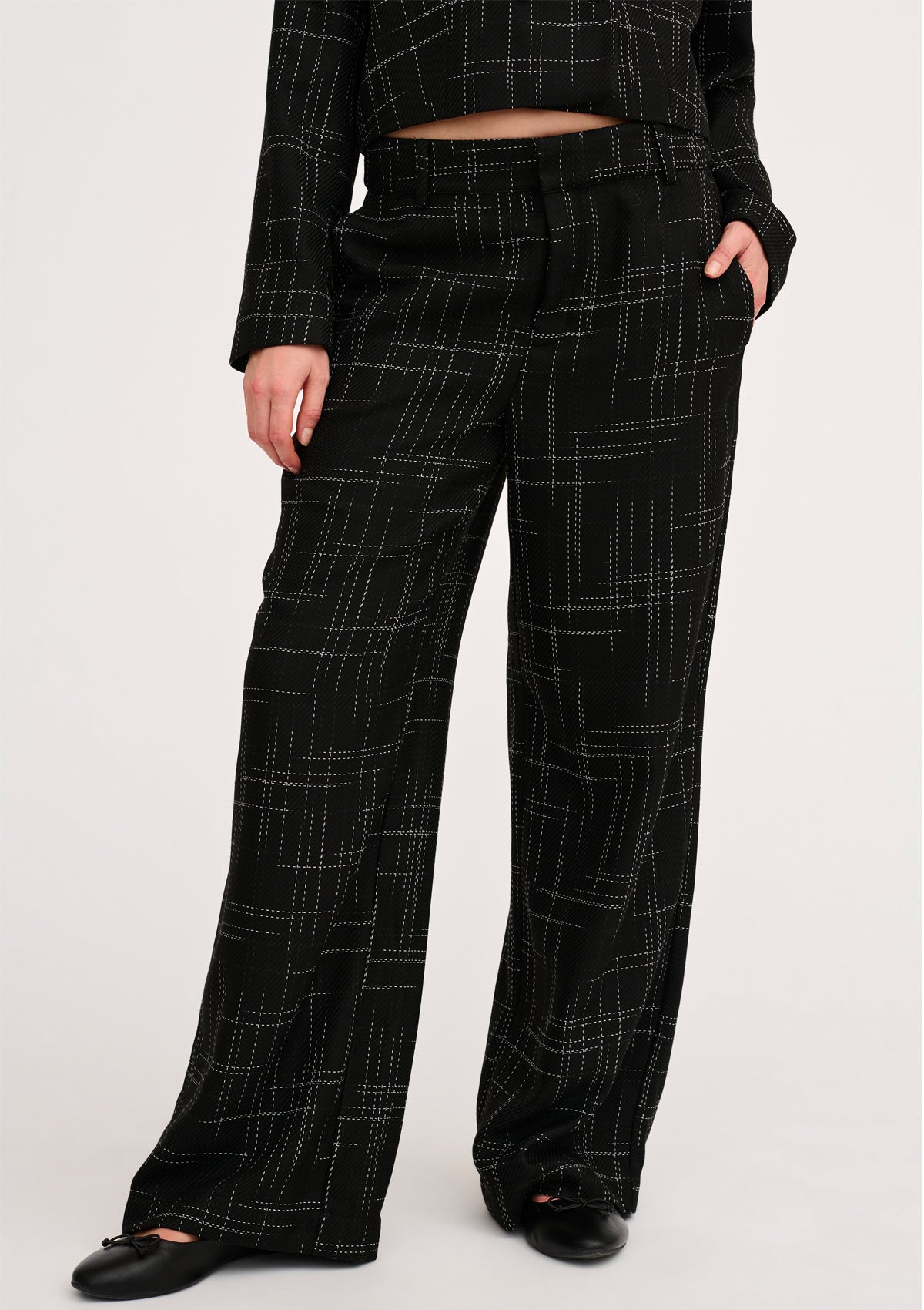 My Essential Wardrobe Freja Trousers Black