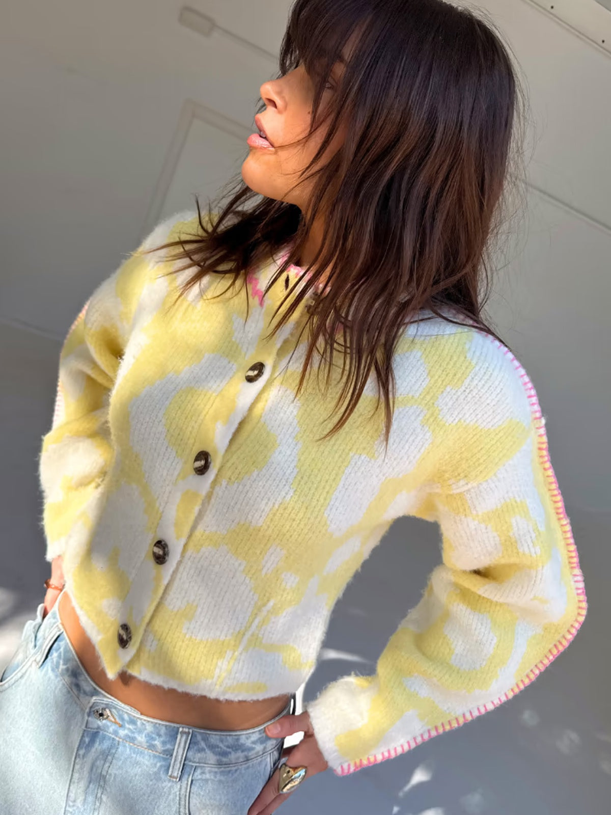 Never Fully Dressed Yellow Zizi Cardigan