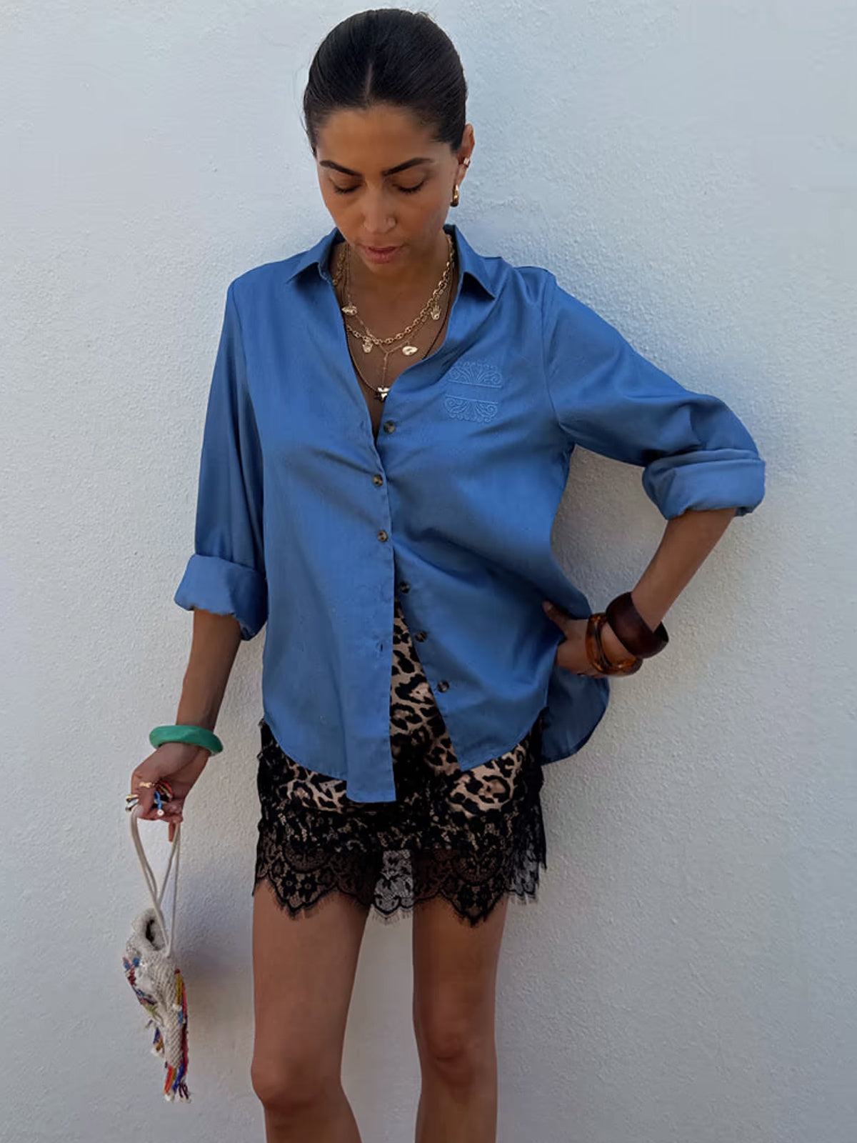 Never Fully Dressed Chambray Miley Shirt