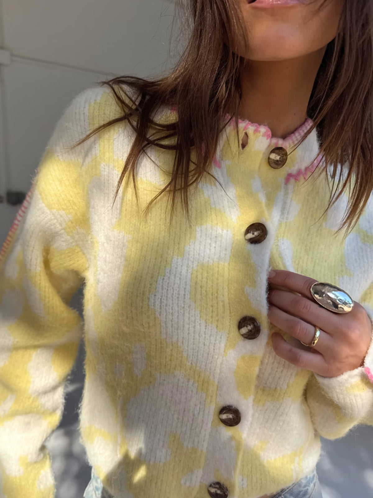 Never Fully Dressed Yellow Zizi Cardigan