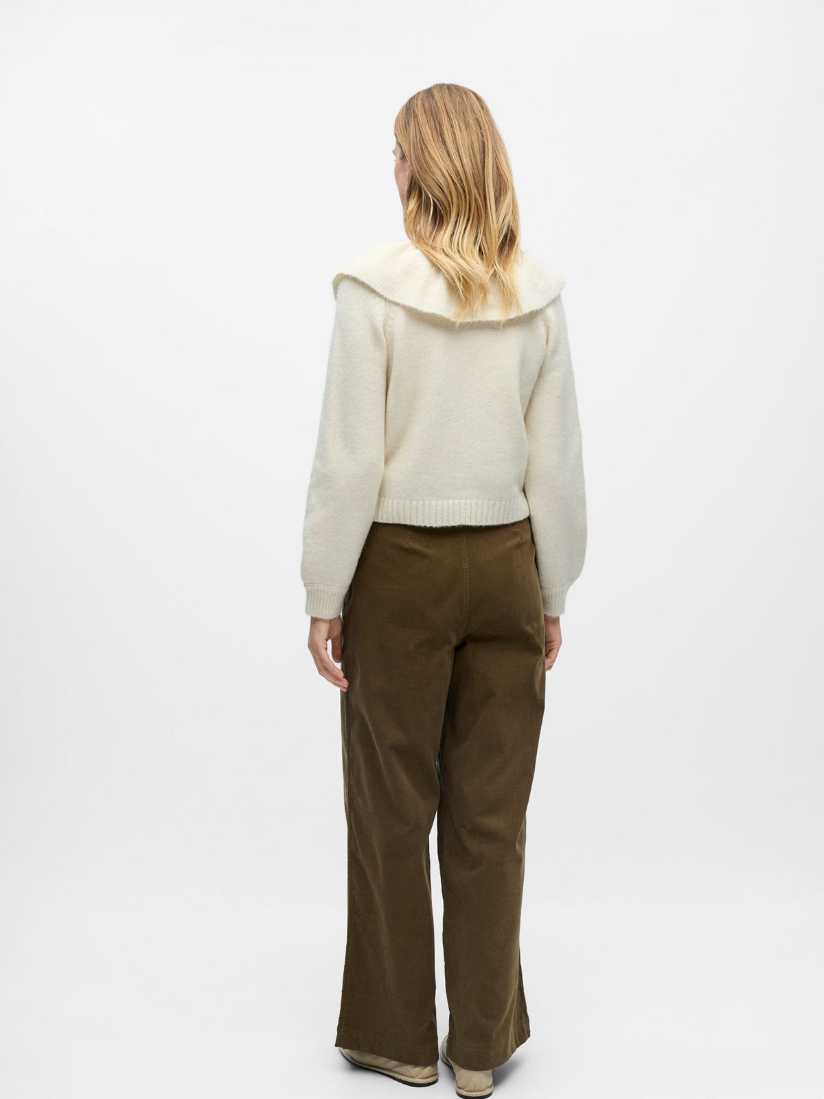 Densi Long Sleeve Cardigan Birch