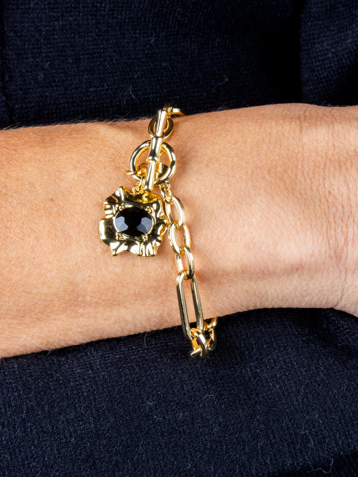 Claudia Chunky Paperlink Bracelet