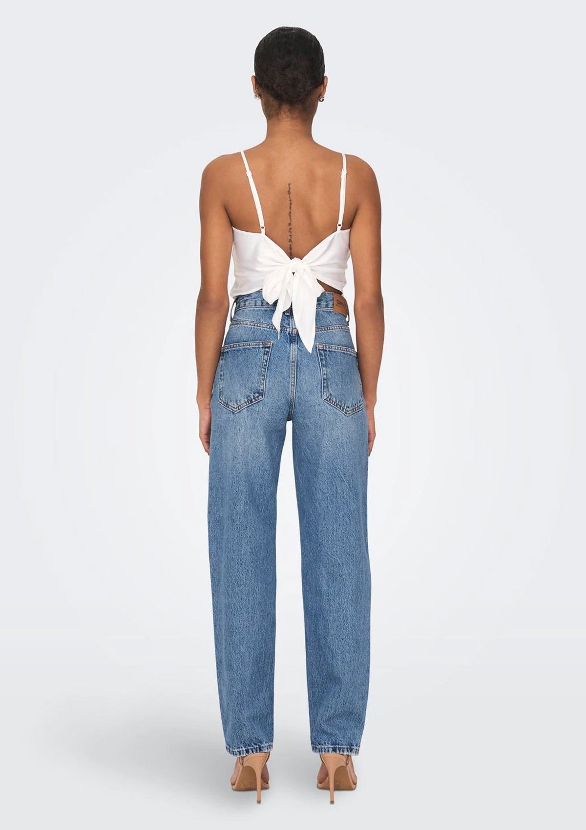 Robyn Ankle Denims Light Blue