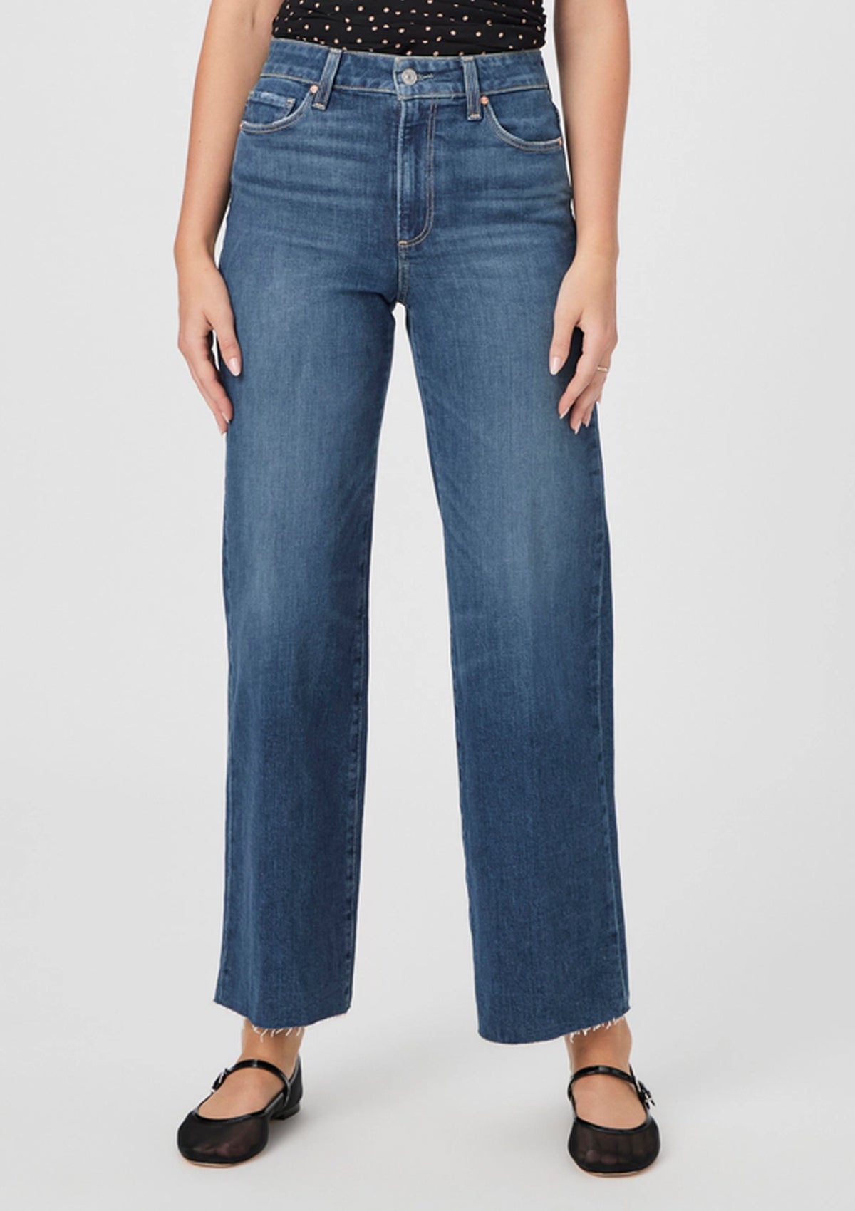Paige Anessa 31 Raw Hem Jeans Ancient