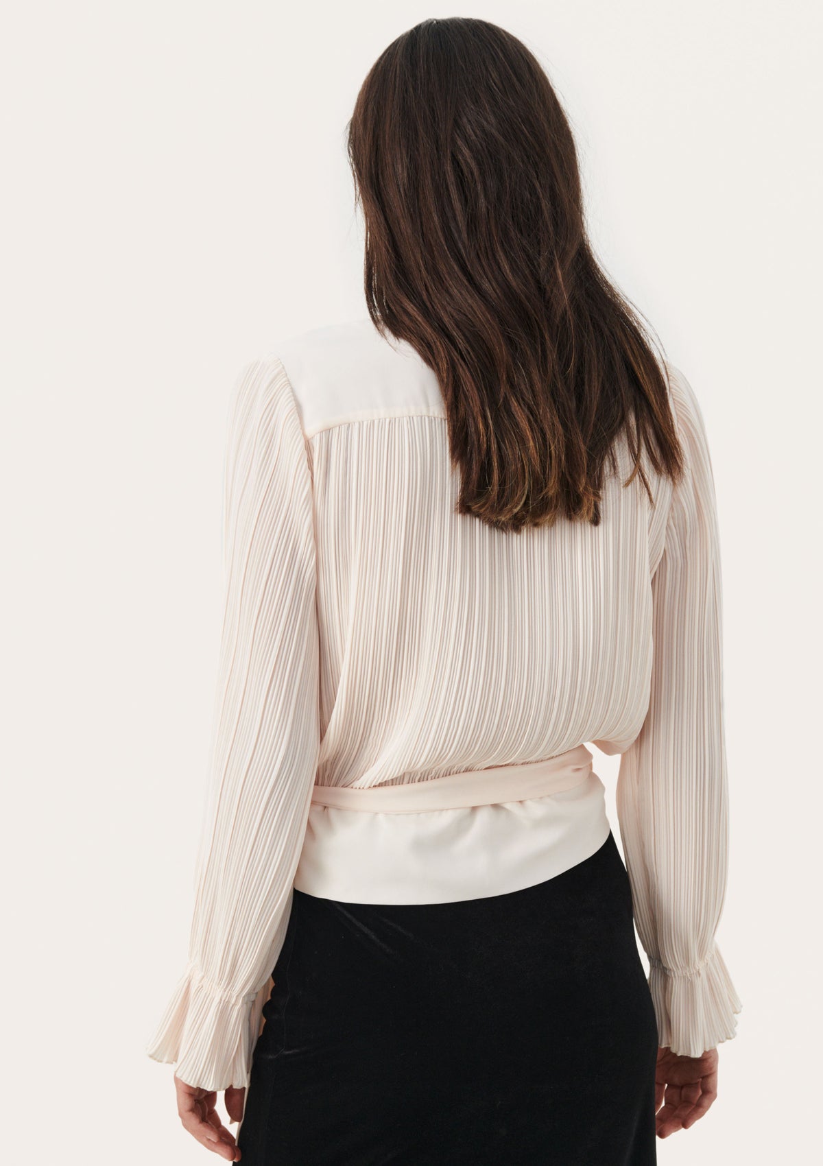 Part Two DaninePW Blouse Whitecap Grey