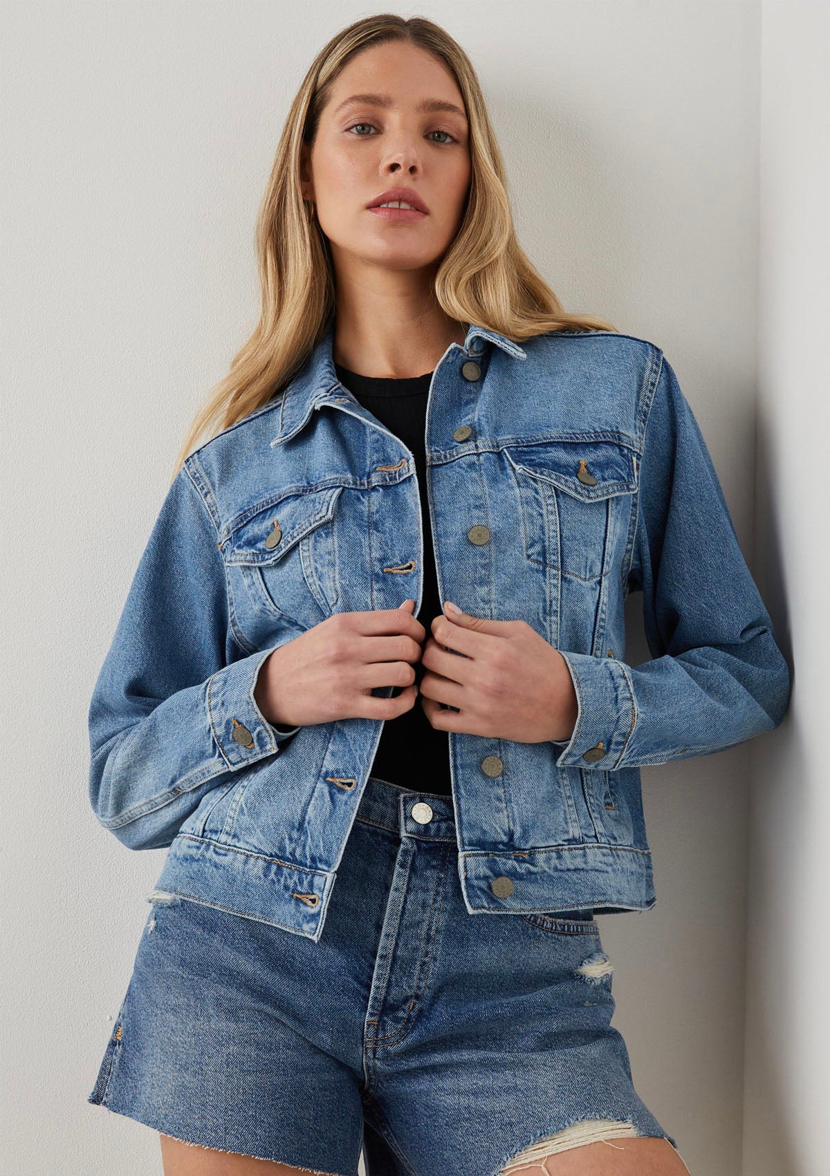 Rails Mulholland Denim Jacket Blue Vintage