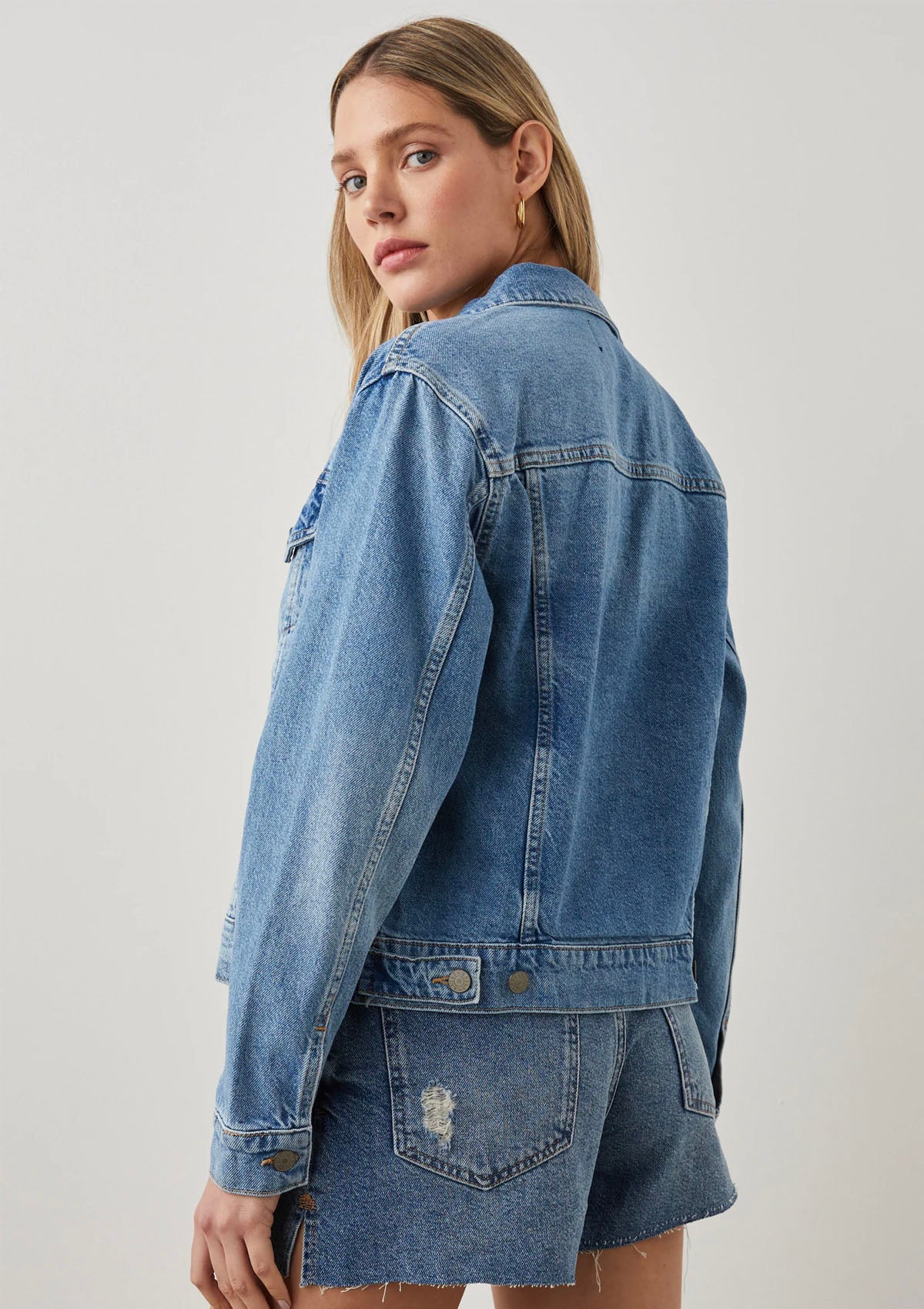 Rails Mulholland Denim Jacket Blue Vintage
