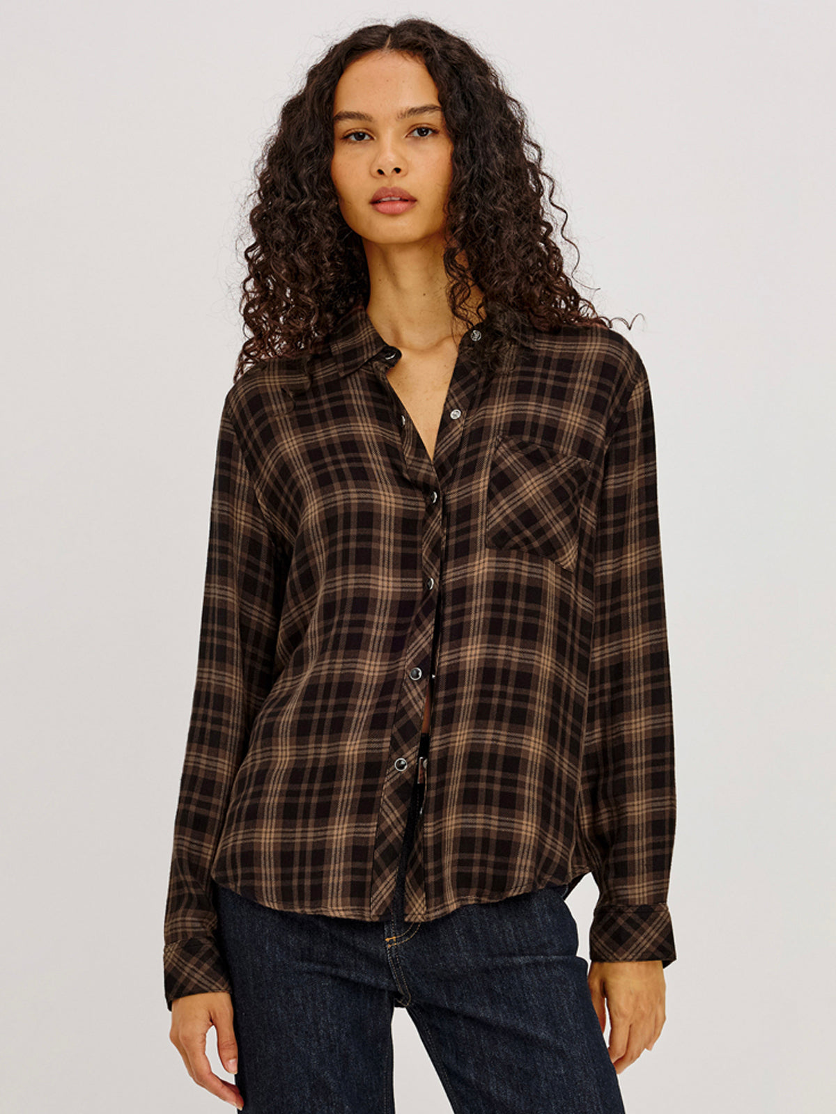 Rails Hunter Shirt Almond Black