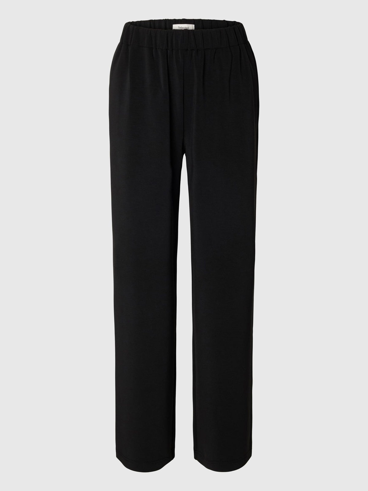Selected Femme Relaxed Pants Black