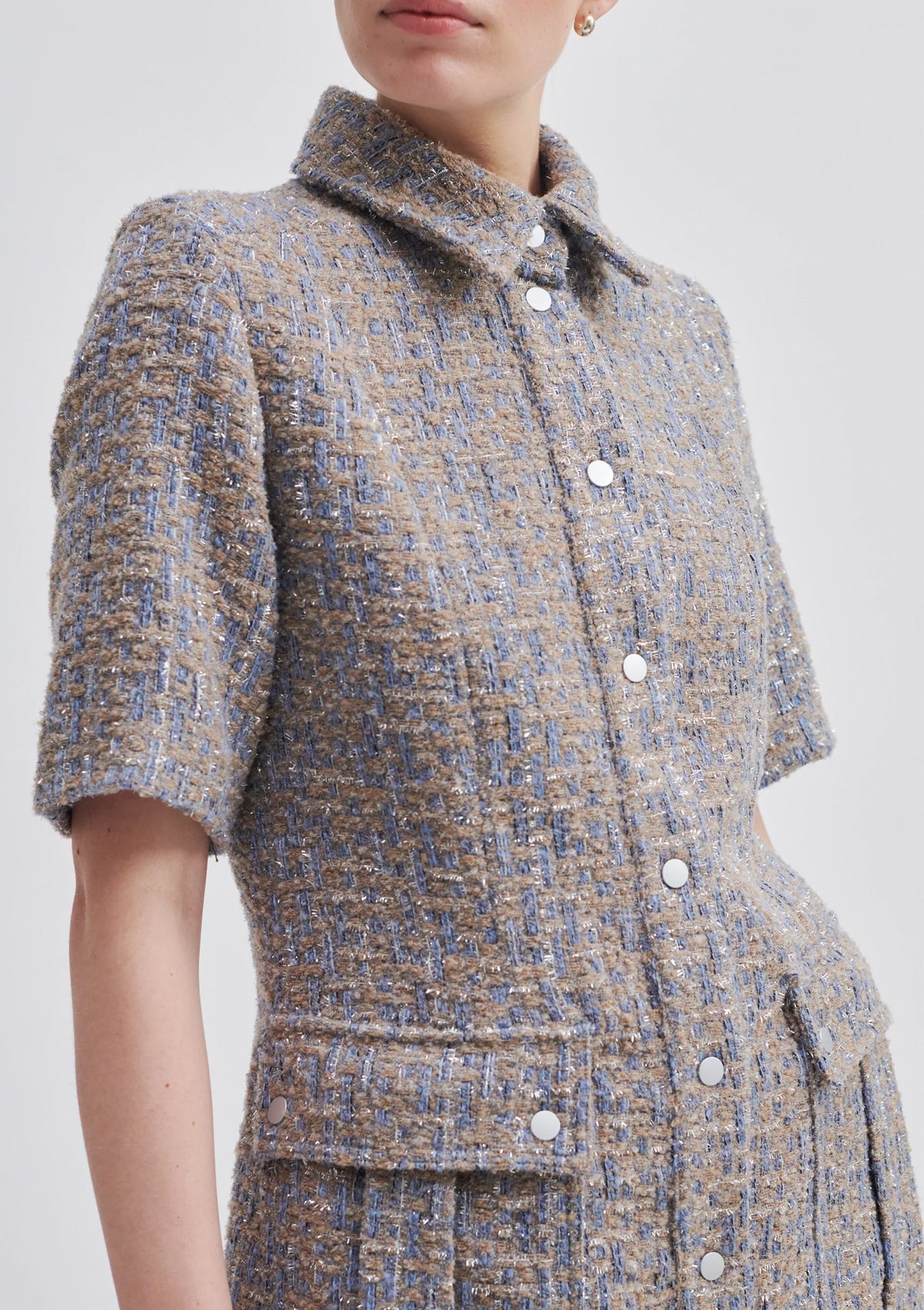 Second Female Lilje Dress Silver Mink