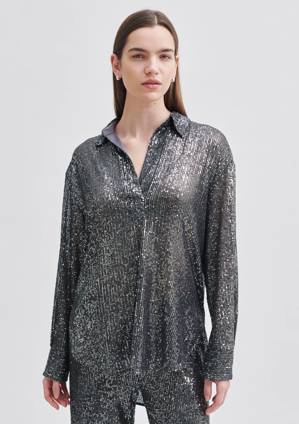 Second Female Moonshine Blouse Volcanic Ash