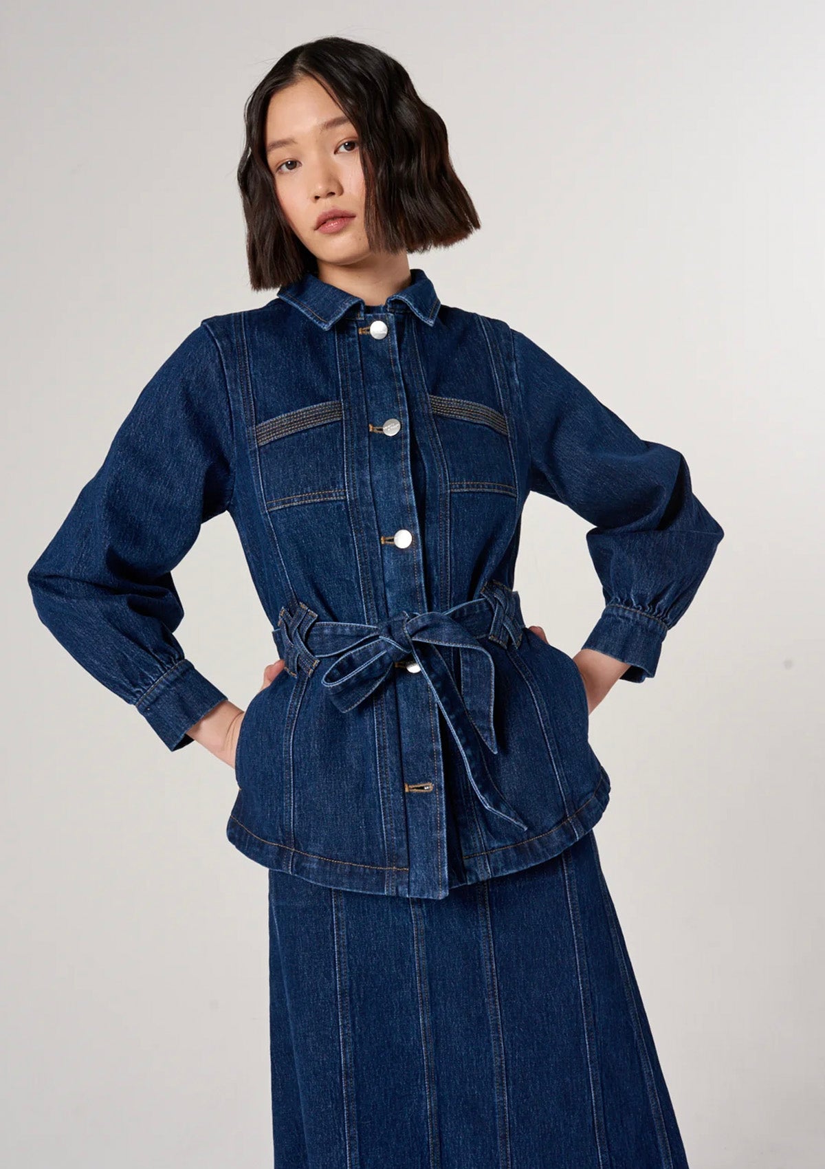 Seventy & Mochi Willow Jacket Americana