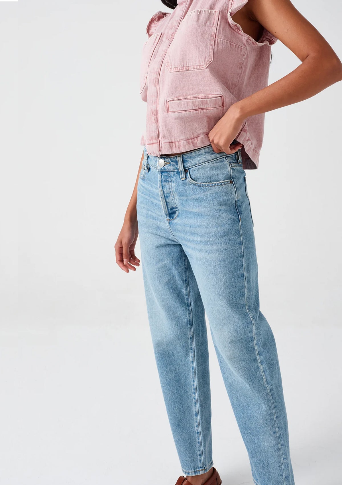 Seventy & Mochi Bobbi Boyfriend Jean Weekender