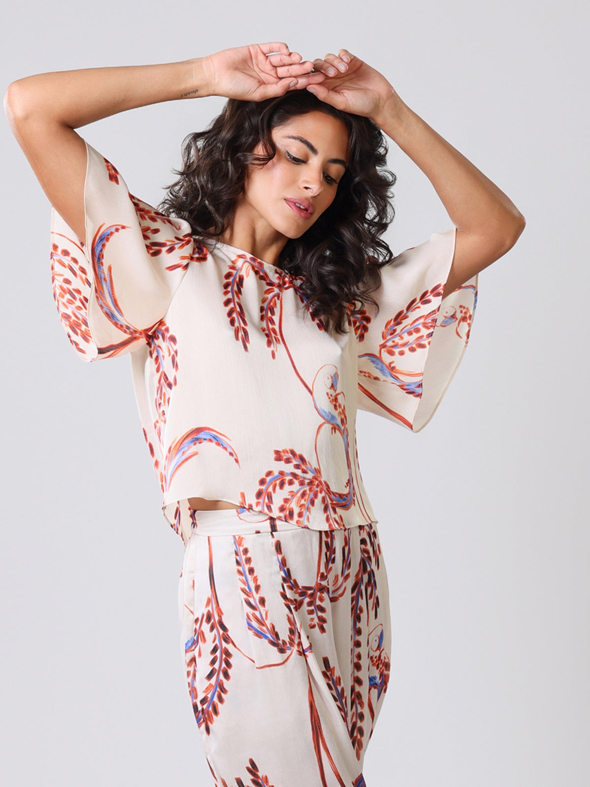 Traffic People Birds Of A Feather Rene Blouse