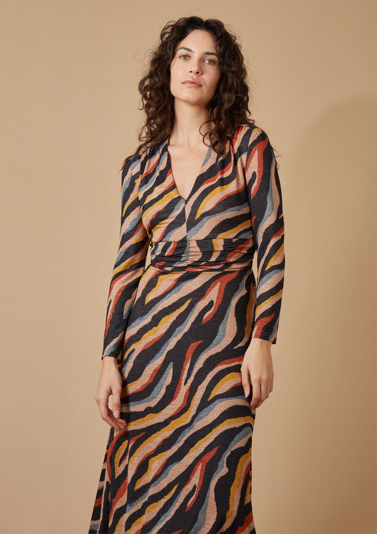Traffic People Ceeci Midi Dress