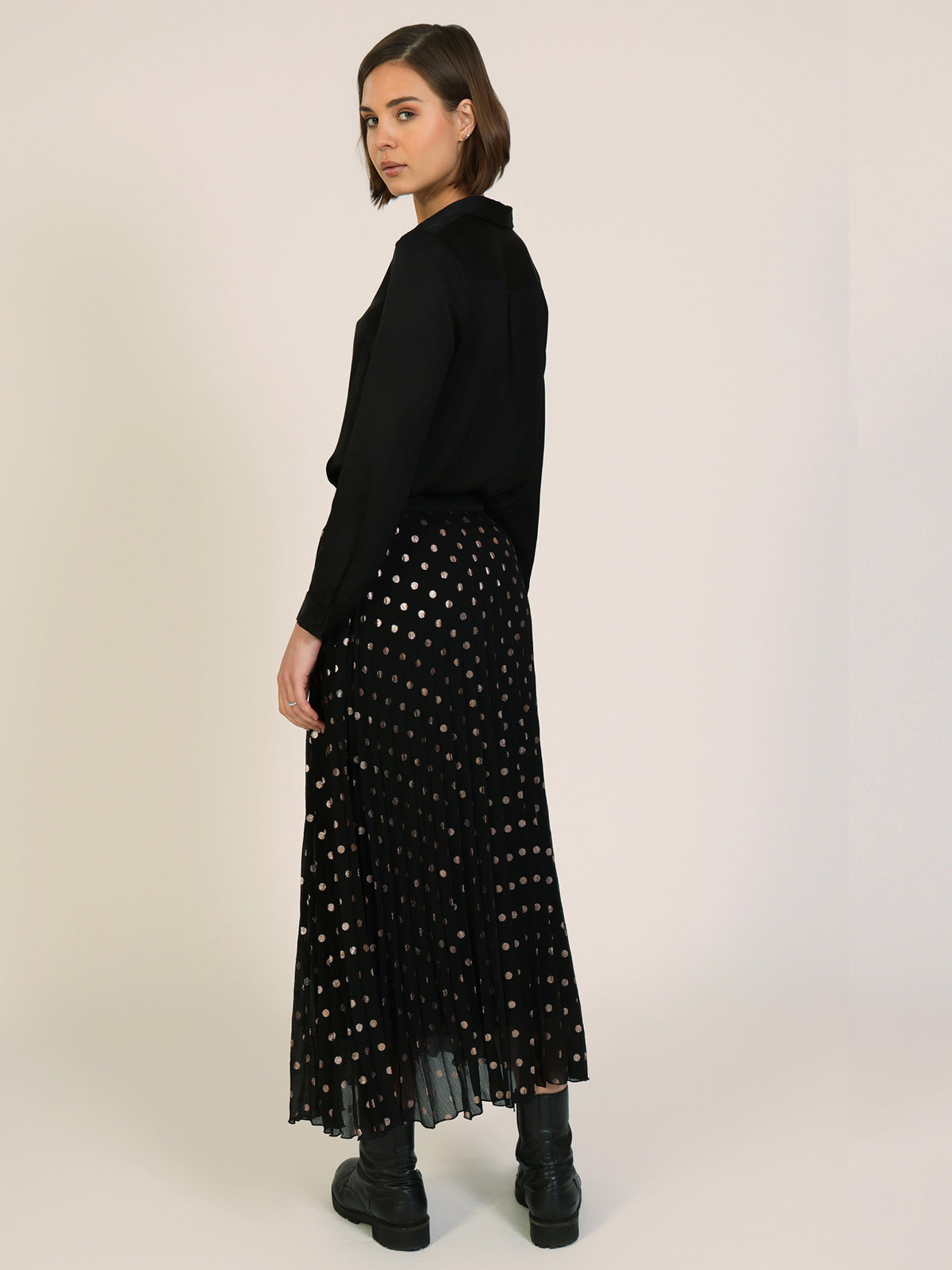 Traffic People Many Moons Hera Skirt Black