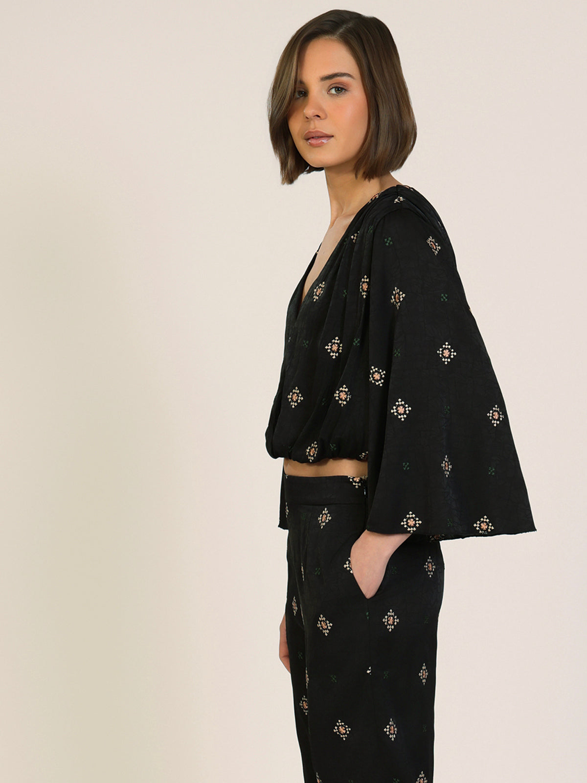 Traffic People Sacred Silence Circe Top Black