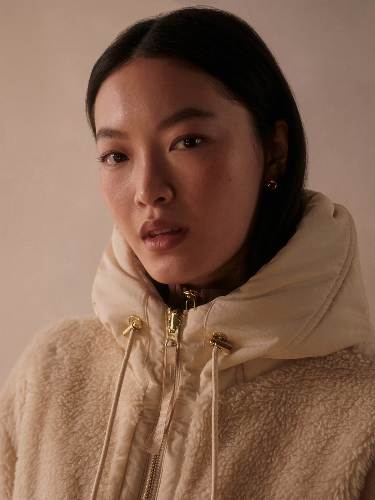 Varely Cyrus Reversible Coat Sandshell