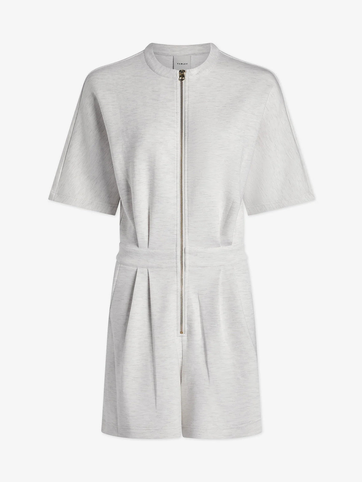 Varley Orlando Playsuit Ivory Marl
