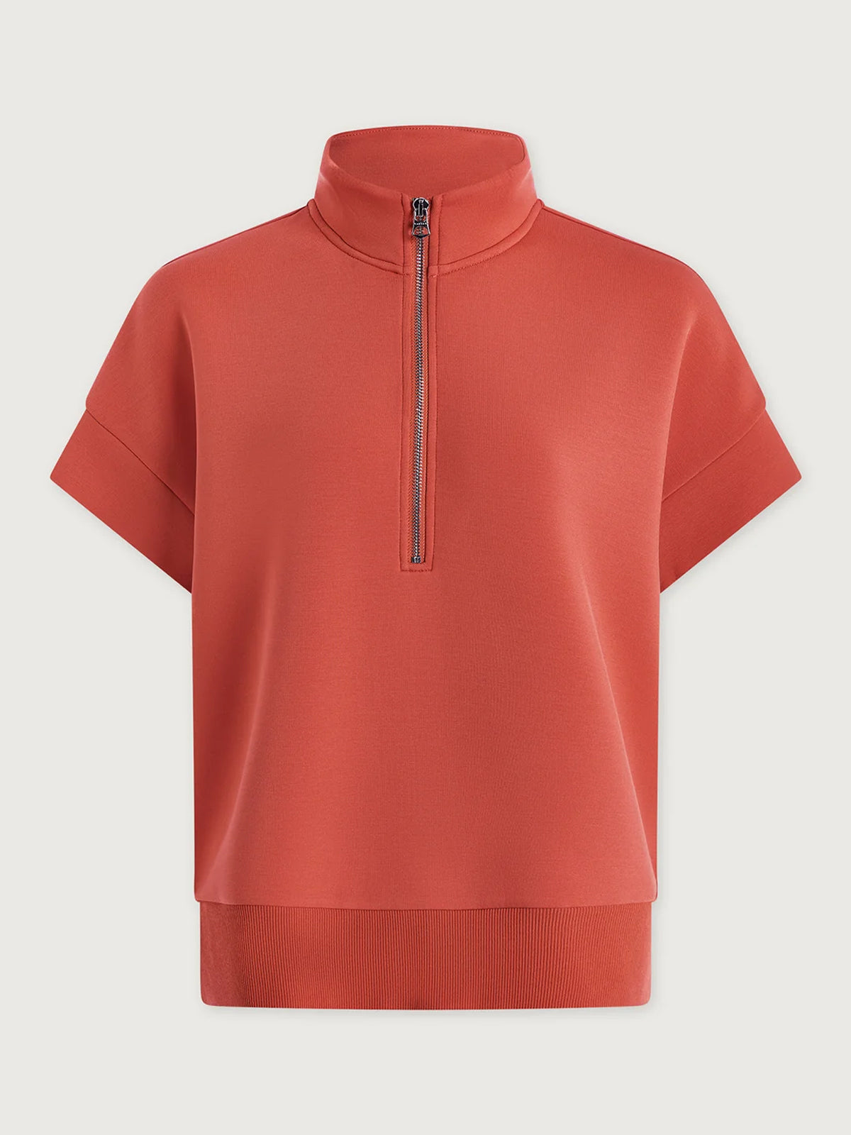 Varley Ritchie Short Sleeve Sweat Summer Fig