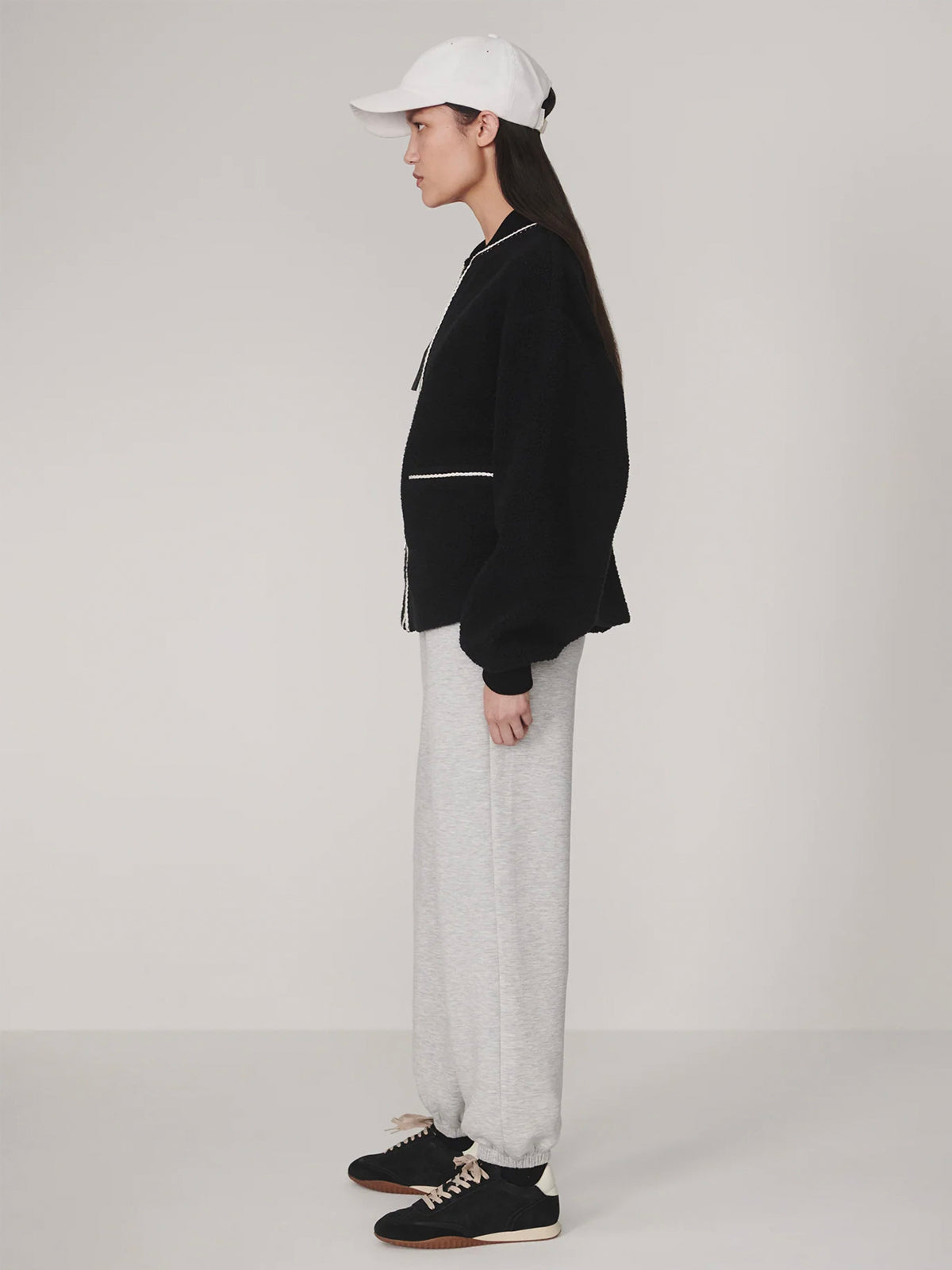 Varley Rochell Fleece Jacket Black