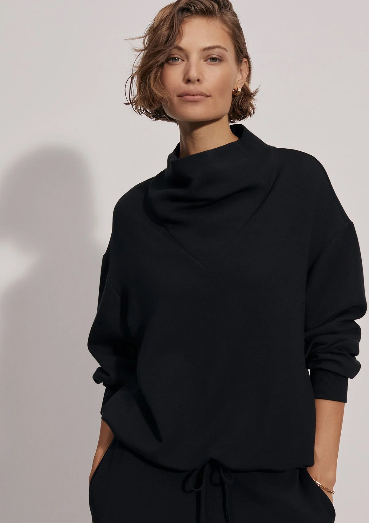 Varley Betsy Sweat Black