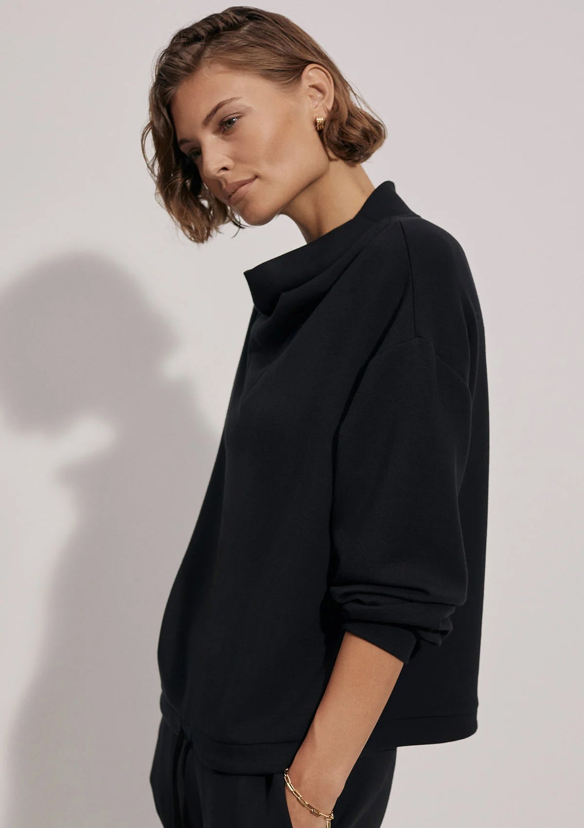 Varley Betsy Sweat Black
