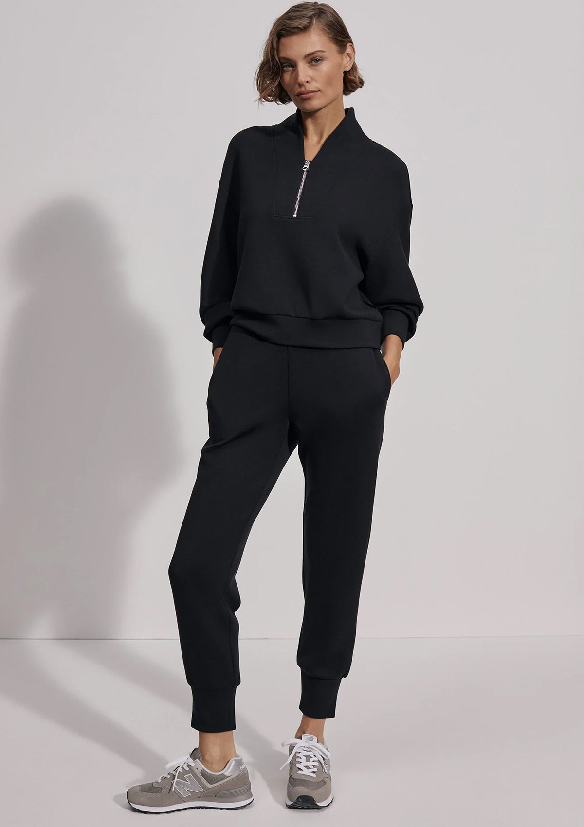 Varley Davidson Sweat Black